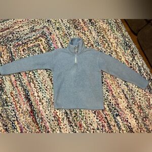 Eddie Bauer Sherpa. Light blue size XS